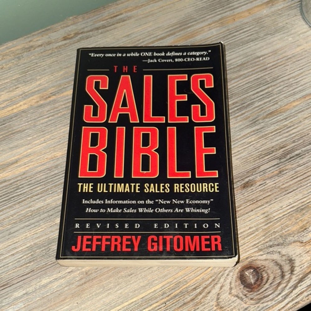 The Sales Bible by Jeffrey Gitomer
